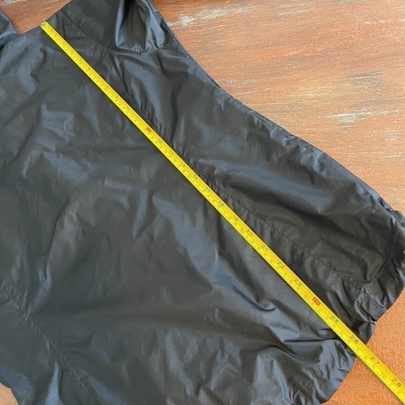 Columbia Windbreaker Jacket Hoodie Black Size Medium - Picture 9 of 9
